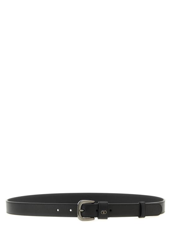 26SS 발렌티노 가라바니 가죽 벨트 VA330196BM BLACK