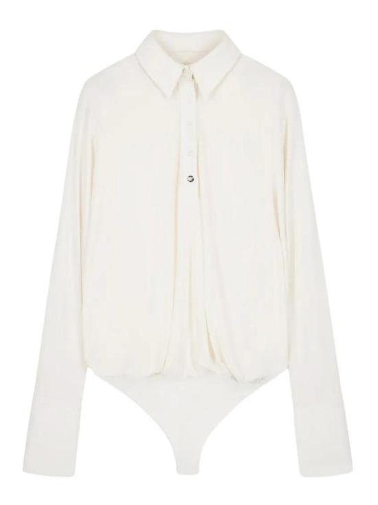 25FW 코페르니 바디수트 티셔츠 COPT129F5022DRAPED White