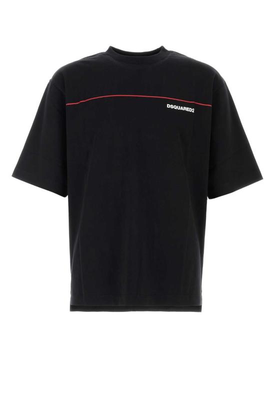 26FW 디스퀘어드2 탑 S71GD1653D20106 900 BLACK