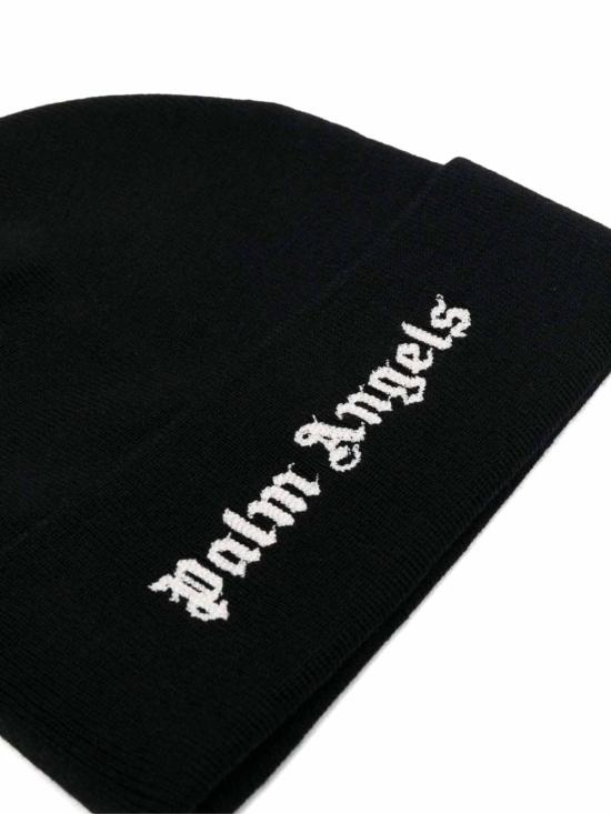 25FW 팜앤젤스 비니 PMLC022F23KNI0011001 BLACK - PALM ANGELS