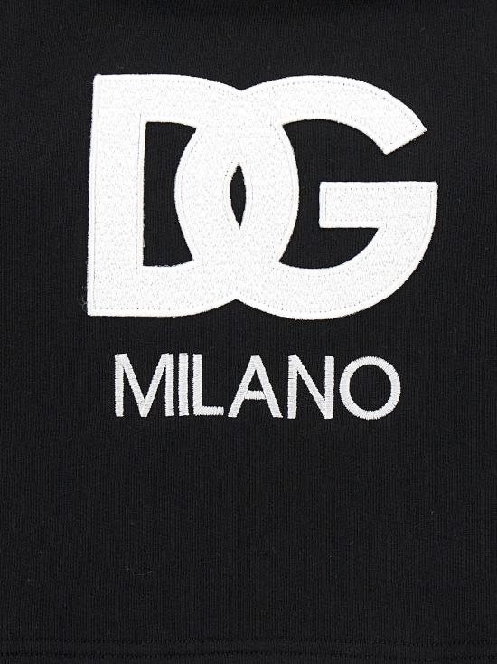 26SS 돌체앤가바나 후드 티셔츠 DO263761BM BLACK - DOLCE & GABBANA