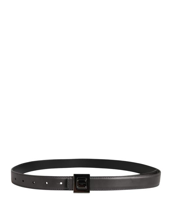  돌체앤가바나 가죽 벨트 BEL9524 SILVER - DOLCE & GABBANA