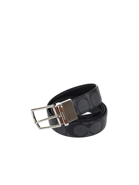  코치 가죽 벨트 F65242 CQBK ONESIZE Coach BLACK