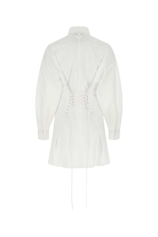  프라다 숏 원피스 P3H11S2211XV2 F0009 WHITE - PRADA