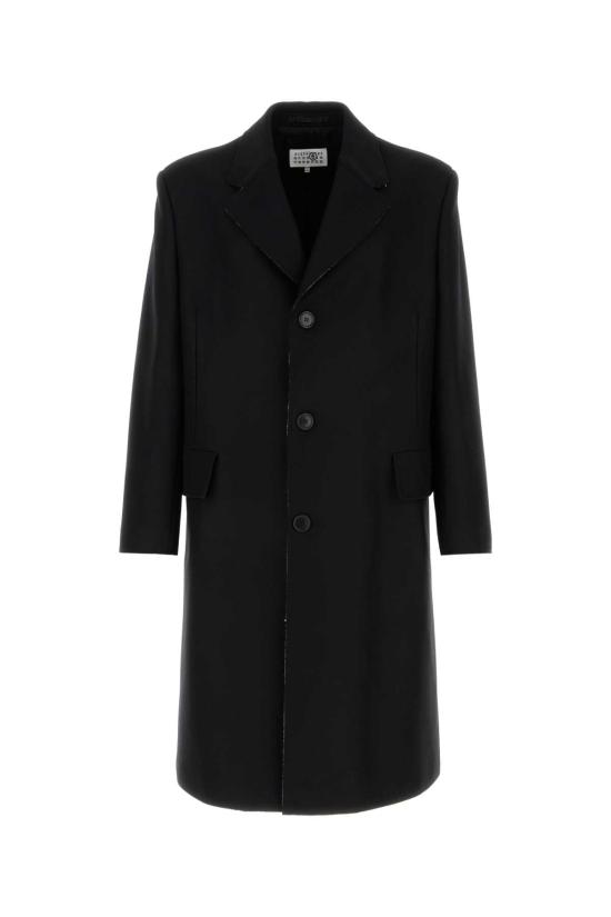 26FW MM6 메종마르지엘라 코트 SH0AA0027S52207 900 BLACK