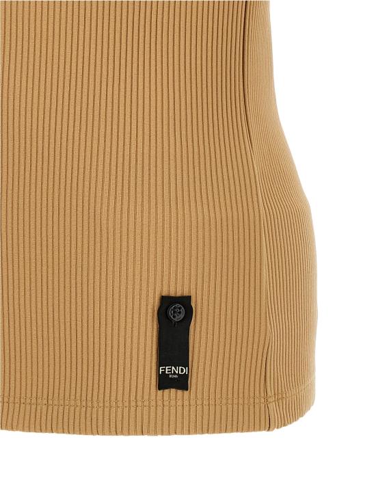  펜디 민소매 티셔츠 FE309943BM BEIGE - FENDI