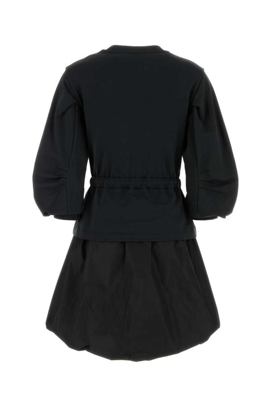  몽클레어 코튼 드레스 8I0001489A1K 999 BLACK - MONCLER