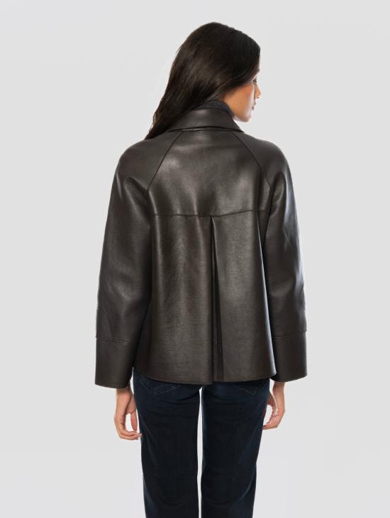 26FW 더 재키 레더스 가죽 자켓 Pelle Foderata와 Rever Marrone의 Giacca - THE JACKIE LEATHERS