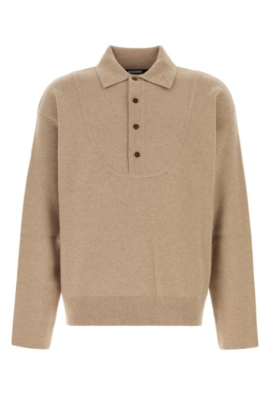 25FW 자크뮈스 팔로네 바뢰즈 폴로 스웨터 SWM00609AK00276 150 BEIGE