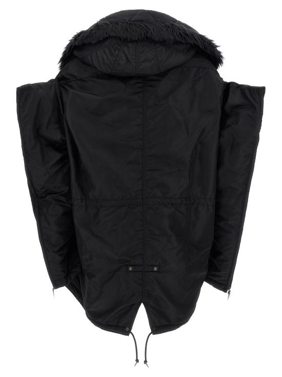  와타나베 준야 패딩 조끼 JU298601BM BLACK - JUNYA WATANABE