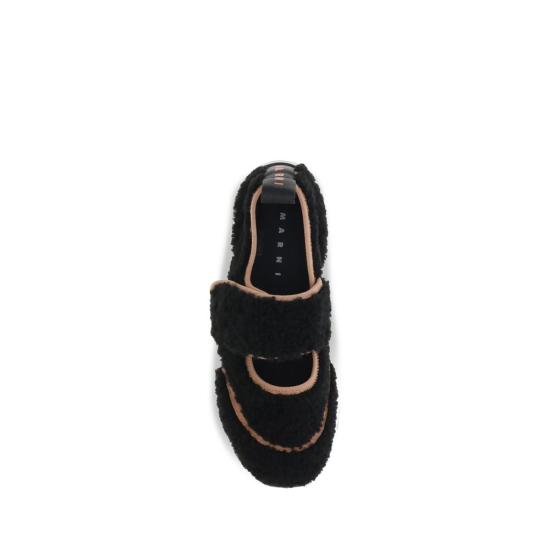 26FW 마르니 스니커즈 MASNZW020602P928200N99BB BLACK - MARNI