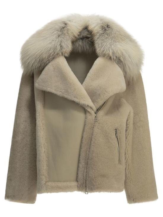 26FW 블랑샤 아우터 재킷 & 코트 베이지색