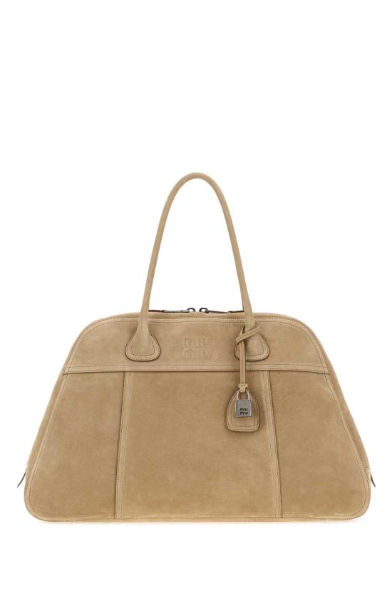 26FW 미우미우 비방 스웨이드 백 5BB1952CSS F0379 BEIGE
