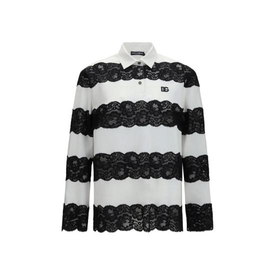 26SS 돌체앤가바나 폴로 티셔츠 DOF8W07ZGDDMLS8400BB WHITE