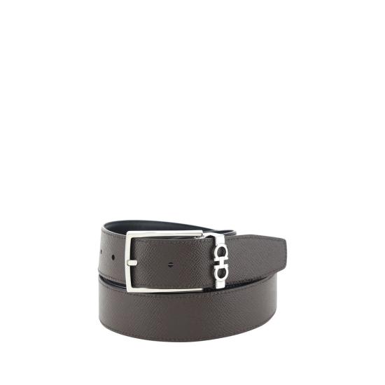 26FW 살바토레 페라가모 가죽 벨트 FE708206002BB BLACK - SALVATORE FERRAGAMO