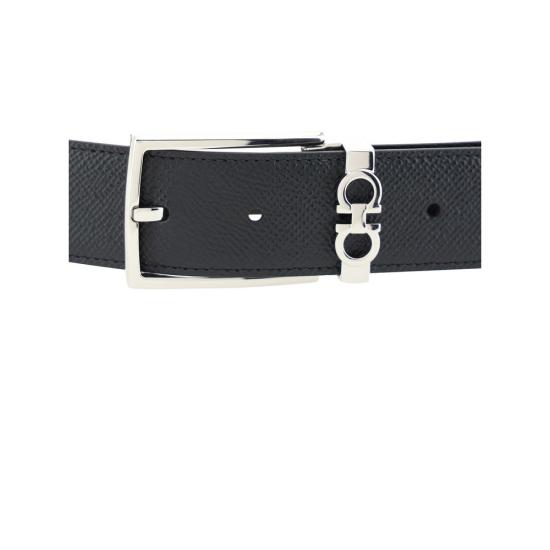 26FW 살바토레 페라가모 가죽 벨트 FE708206002BB BLACK - SALVATORE FERRAGAMO