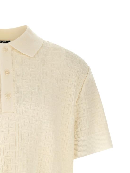26SS 발망 탑 BA326777BM WHITE - BALMAIN