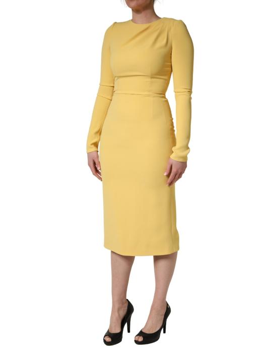  돌체앤가바나 미디 원피스 DR82043 YELLOW - DOLCE & GABBANA