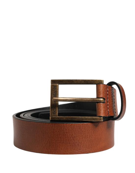  돌체앤가바나 가죽 벨트 BEL9725 BROWN - DOLCE & GABBANA