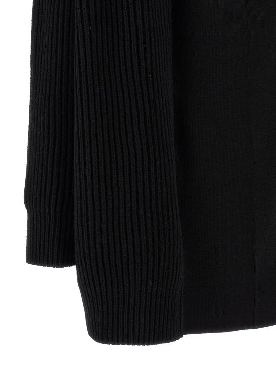 25FW MM6 메종마르지엘라 가디건 MM323120BM BLACK - MM6 MAISON MARGIELA