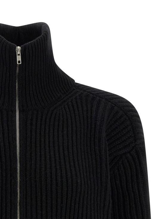 25FW MM6 메종마르지엘라 가디건 MM323120BM BLACK - MM6 MAISON MARGIELA