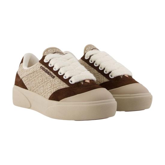 26FW 카사블랑카 스니커즈 CONFIG CASS26001 BROWN - CASABLANCA
