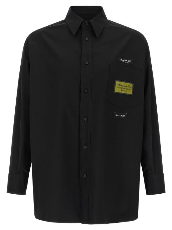 26SS MM6 메종마르지엘라 긴팔 셔츠 MM326279BM BLACK