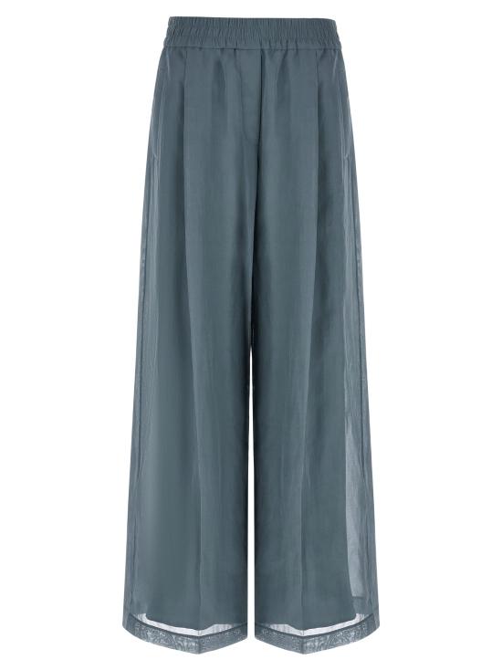 26SS 브루넬로 쿠치넬리 팔라초 팬츠 BR326947BM BLUE