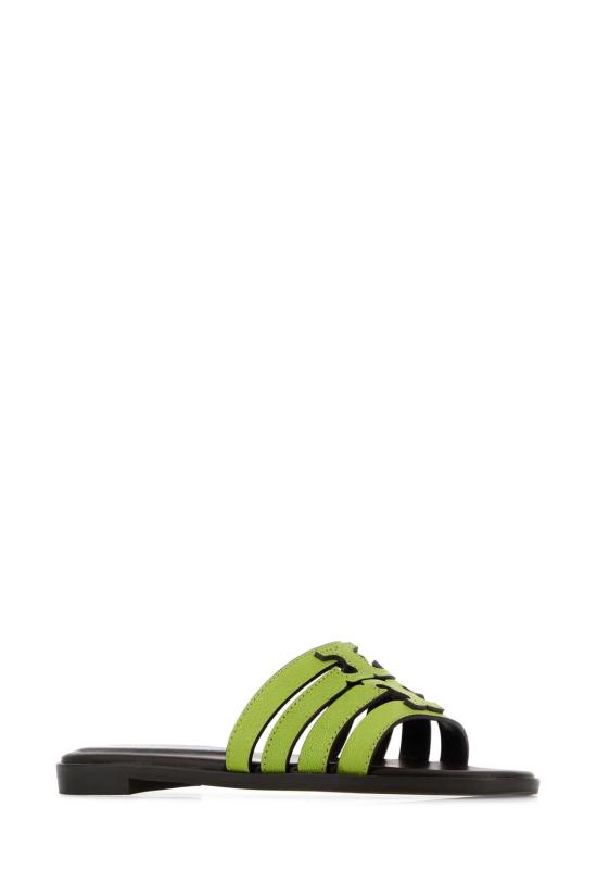 26SS 토리버치 이네스 슬라이드 158616 301 GREEN - TORY BURCH