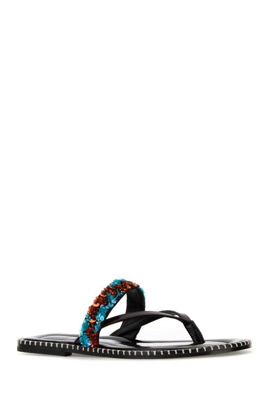 26SS 드리스 반 노튼 뮬/슬리퍼 2610117730857 503 BLACK - DRIES VAN NOTEN