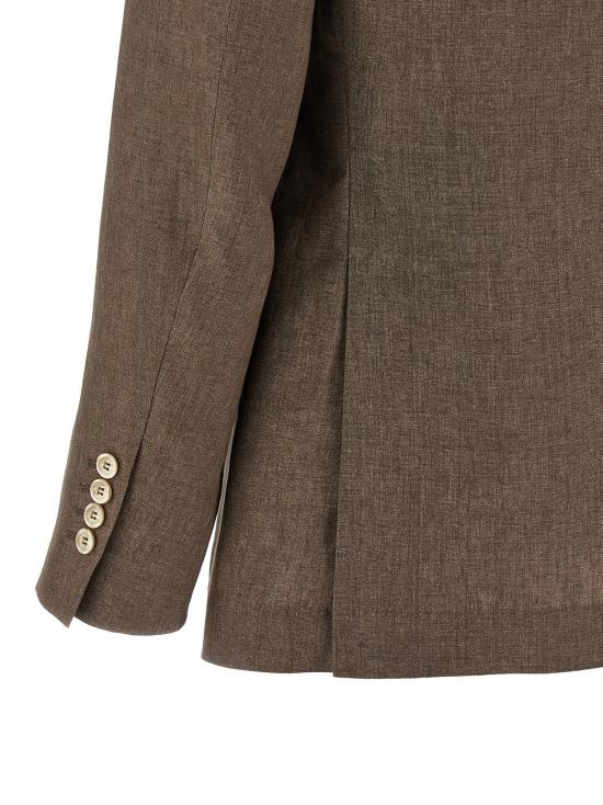 26SS 브루넬로 쿠치넬리 수트 자켓 BR328725BM BROWN - BRUNELLO CUCINELLI