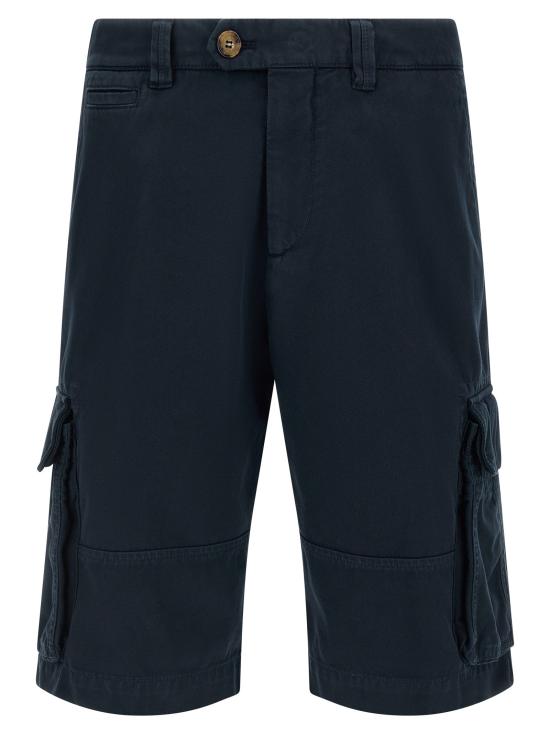 26SS 브루넬로 쿠치넬리 숏팬츠 BR328795BM NAVY