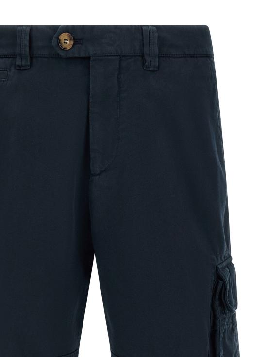 26SS 브루넬로 쿠치넬리 숏팬츠 BR328795BM NAVY - BRUNELLO CUCINELLI