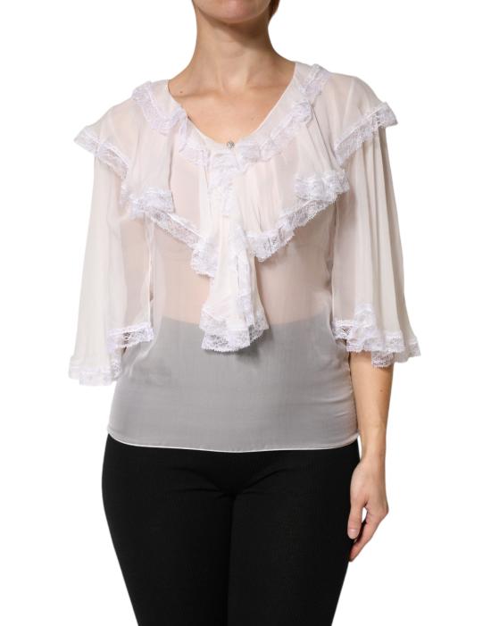  돌체앤가바나 블라우스 TSH92187 WHITE