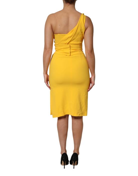  돌체앤가바나 미디 원피스 DR81494 YELLOW - DOLCE & GABBANA