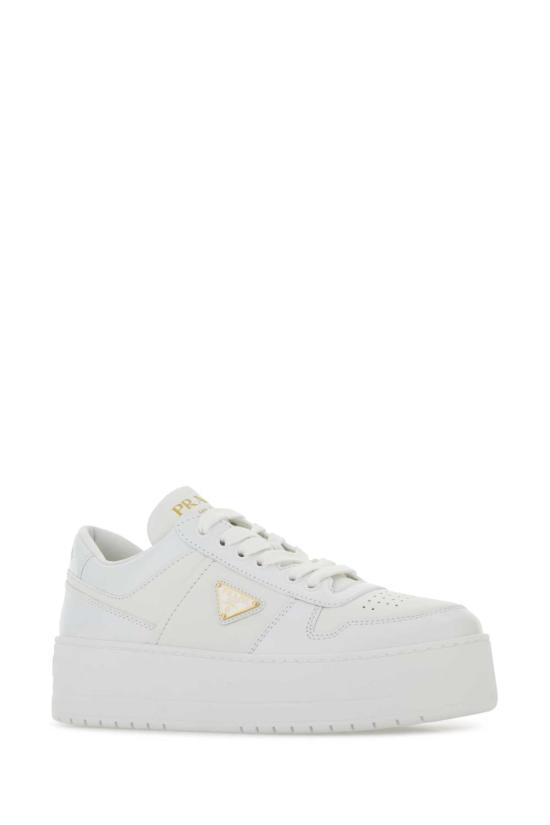  프라다 다운타운 볼드 레더 스니커즈 1E792MFD0503LPH F0009 WHITE - PRADA