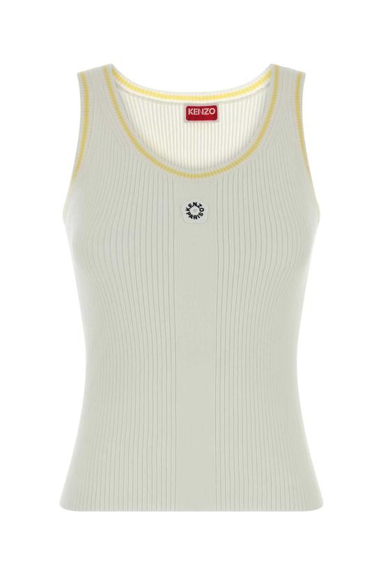 26SS 겐조 민소매 티셔츠 FG52TO6303LM 02 WHITE