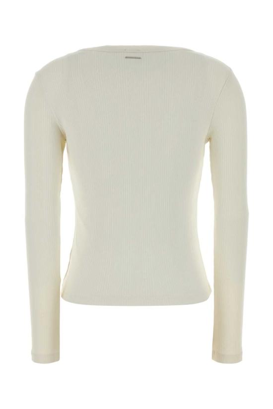 26SS 캘빈클라인 긴팔 티셔츠 LV044F212G YAS WHITE - CALVIN KLEIN