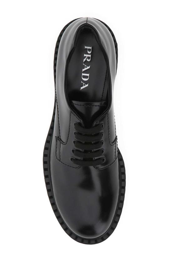  프라다 스니커즈 2EE345055 F0002 BLACK - PRADA