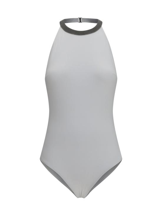 26SS 브루넬로 쿠치넬리 원피스 수영복 ML902VS899 C001 WHITE