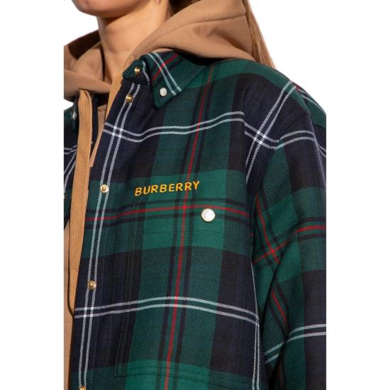  버버리 셔츠 BU 8990388355284 GREEN - BURBERRY