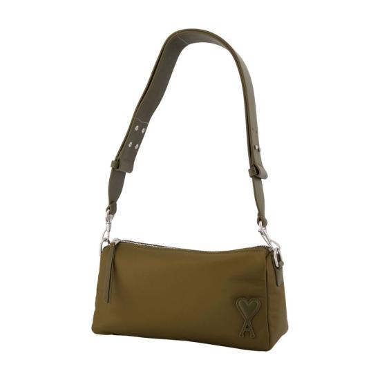 26FW 아미 숄더백 AMI026015 KHAKI - AMI