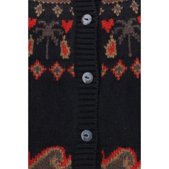 26FW 알라누이 가디건 ALLWHQ01DE26KNI0011060BB BLACK - ALANUI
