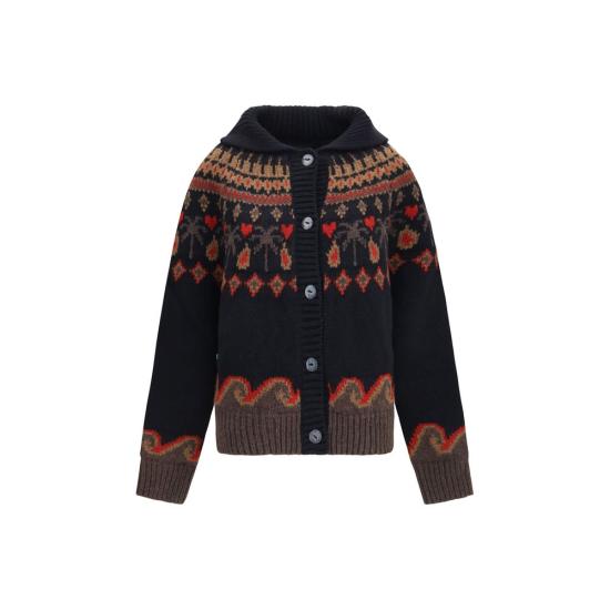 26FW 알라누이 가디건 ALLWHQ01DE26KNI0011060BB BLACK