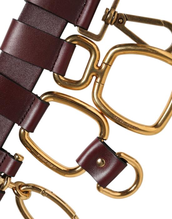  돌체앤가바나 가죽 벨트 BEL9572 BROWN - DOLCE & GABBANA