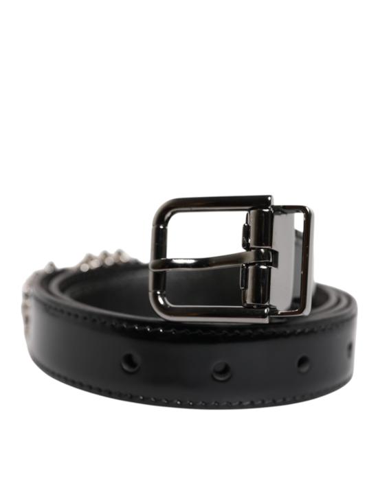  돌체앤가바나 가죽 벨트 BEL9405 BLACK - DOLCE & GABBANA
