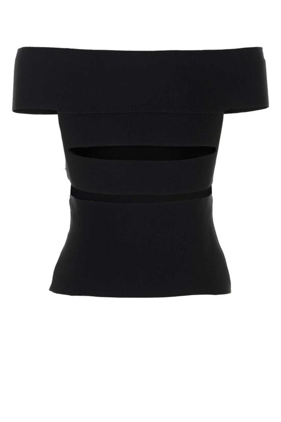  알렉산더 맥퀸 반팔 티셔츠 748051Q1A5Z 1000 BLACK - ALEXANDER MCQUEEN