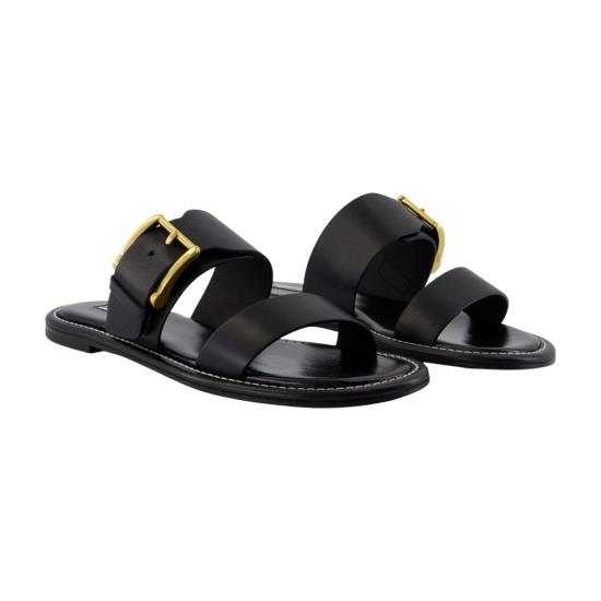 26SS 아미 뮬/슬리퍼 CONFIG AMIS25001 BLACK - AMI