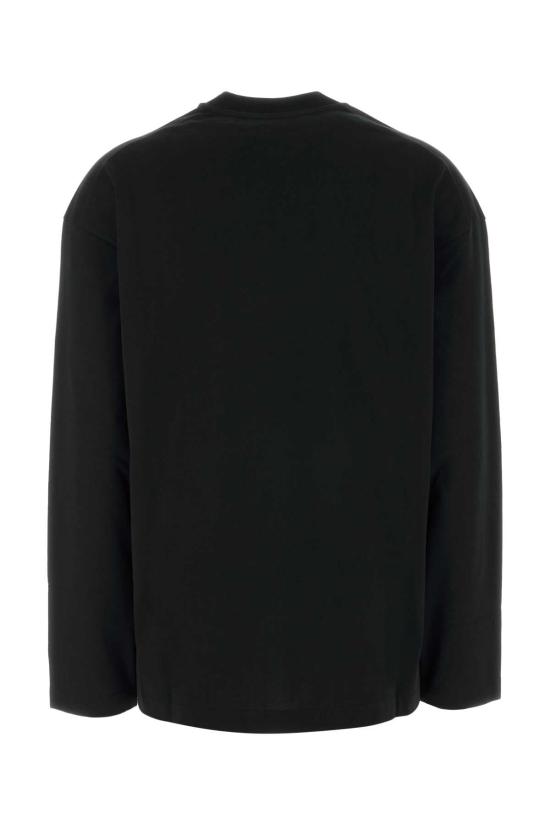 26FW 질샌더 긴팔 티셔츠 J02GC0174J20348 001 BLACK - JIL SANDER
