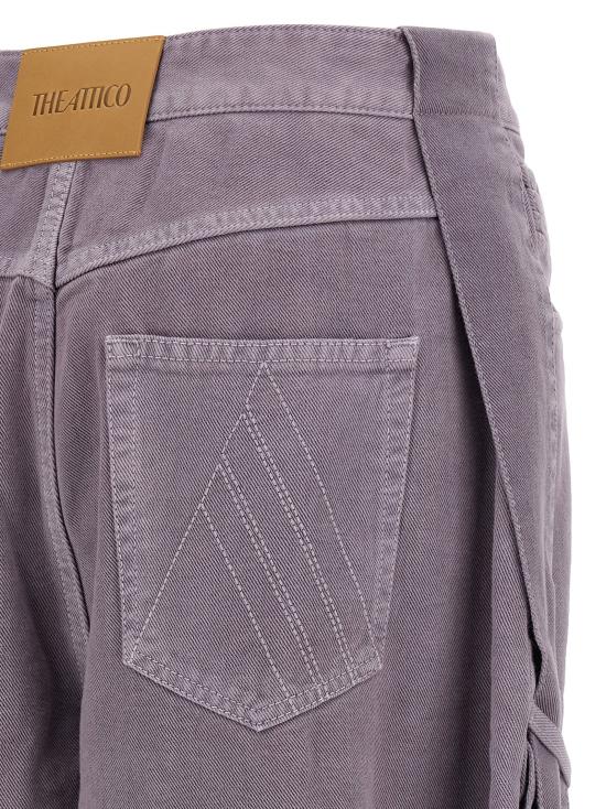 26SS 디 아티코 스트레이트 팬츠 TH326237BM PURPLE - THE ATTICO